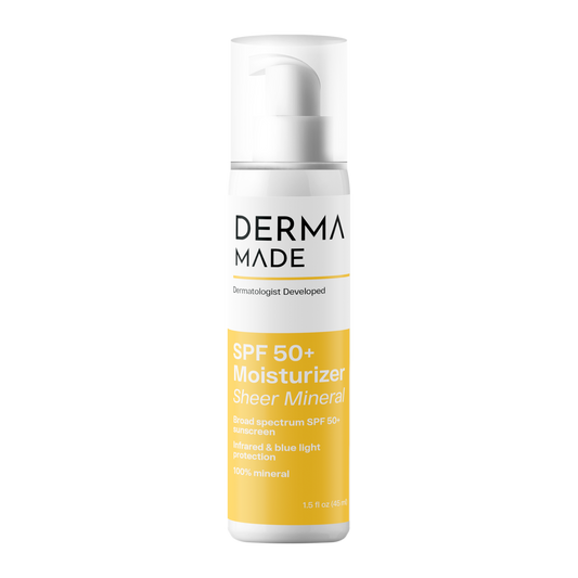 Derma Made SPF 50+ Sheer Moisturizer