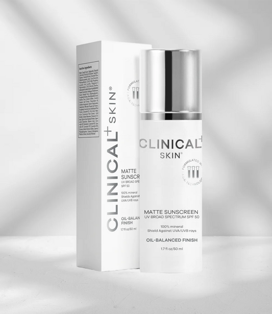 Clinical+ Skin Matte Sunscreen UV Broad Spectrum SPF 50